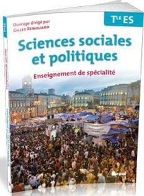 Sciences sociales et politiques - terminale ES - enseignement de spécialité