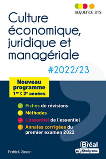 Séquence BTS : culture économique, juridique et managériale - 1re et 2e années