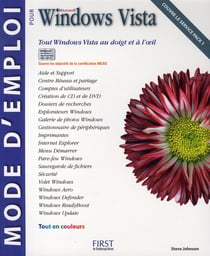 Mode d'emploi pour windows vista