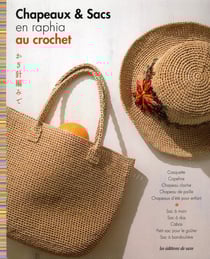 Chapeaux Sacs En Raphia Au Crochet