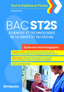 BTN ST2S - sciences et technologies de la santé et du social - épreuves technologiques