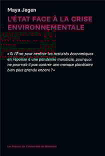 L'etat face a la crise environnementale