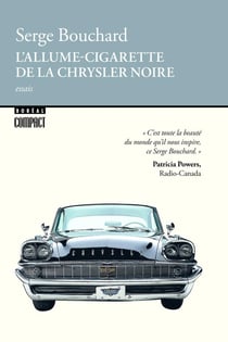 L'allume-cigarette de la chrysler noire