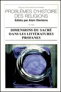 Dimensions du sacre dans les litteratures profanes