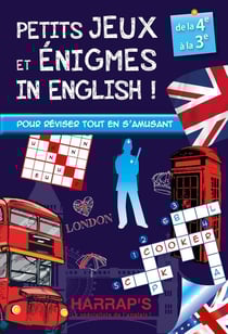 Harrap's Cahier de vacances : petits jeux et petites énigmes 100 % british - 4ème/3ème