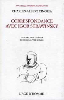 Correspondance avec Igor Strawinsky