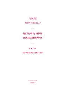 Métaphysiques cosmomorphes - la fin du monde humain