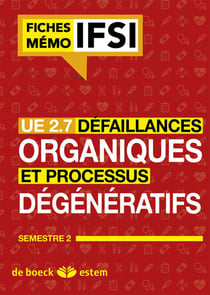 Ue 2.7, défaillances organiques et processus dégénératifs - semestre 2