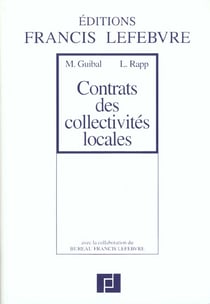 Contrats des collectivites locales