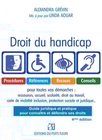 Droit du handicap : Guide juridique et pratique pour connaître et défendre ses droits (4e édition)