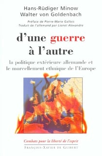 D'une guerre a l'autre