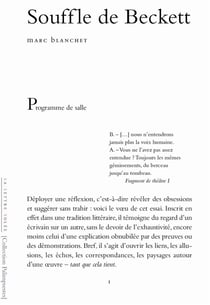 Souffle de Beckett