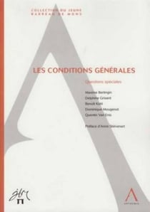 Les conditions générales - questions spéciales