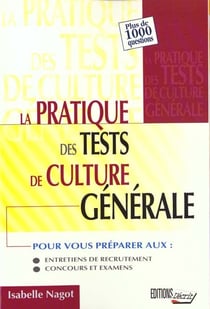Pratique tests de culture generale