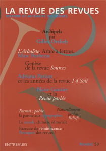 La revue des revues n.59