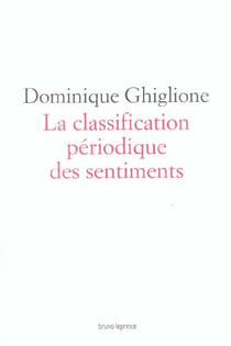 La classification périodique des sentiments