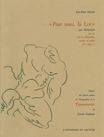 Pour nous, la loi (sur Holderlin)