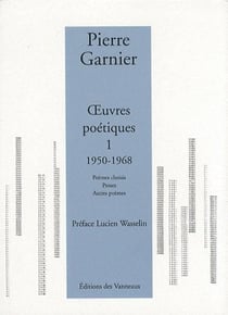 Oeuvres poétiques t.1 (1950-1968)