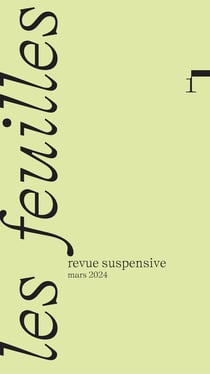 Les feuilles - revue suspensive n.1