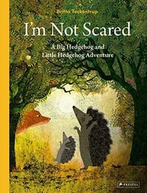 I'm not afraid : a big hedgehog and little hedgehog adventure