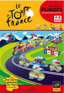 Pliages - activites pour les petits - le tour de france