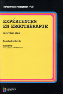 Expériences en ergothérapie - 30e série
