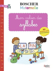 Mon cahier des syllabes