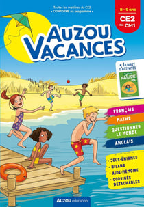 Cahier de vacances : Auzou vacances - du CE2 au CM1