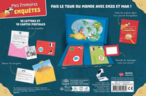 Mon coffret d'enquêtes autour du monde : 20 énigmes à lire et à résoudre