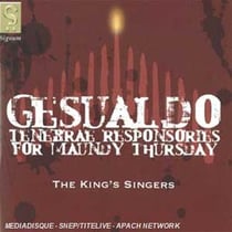 Tenebrae responsories pour jeudi saint