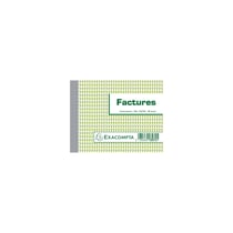 Manifold Exacompta - Factures - 10,5x13,5cm - 50 feuillets dupli autocopiants