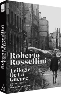 Roberto Rosselini - La trilogie de la guerre : Rome, ville ouverte + Païsa + Allemagne, année zéro