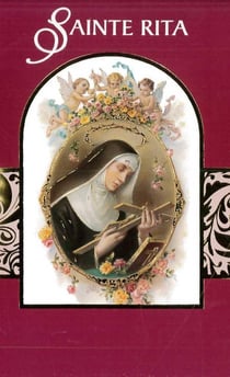 Lot de 12  cartes doubles  biblio ste rita