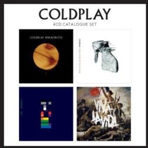4 CD catalogue set: Parachutes+ A rush of blood to the head + X&Y + Viva la vida