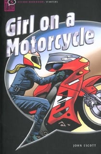 Girl on a motorcycle