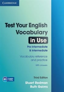 Test your english vocabulary in use pre-intermediate and intermediate with answers