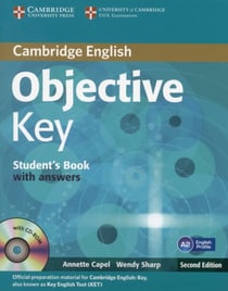 OBJECTIVE KEY ELEMENTARY STUDENT BOOK/ANSWERS/CD-ROM