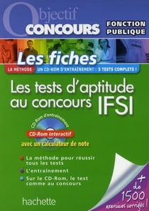 Les tests d'aptitude au concours des ifsi