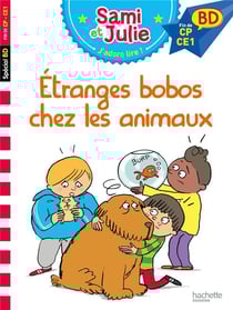 Sami et Julie BD : étranges bobos chez les animaux