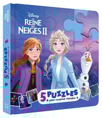 La Reine des Neiges 2 : 5 puzzles pour raconter l'histoire