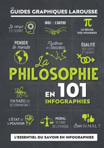 Les guides graphiques Larousse : La philosophie en 101 infographies