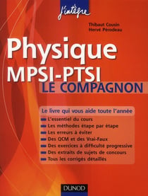 Physique - le compagnon mpsi-ptsi (2e édition)