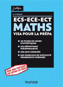 Maths ECS-ECE-ECT - Visa pour la prépa