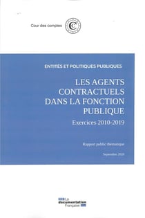 Les agents contractuels dans la fonction publique - exercices 2010-2019