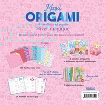 Maxi origami et créations en papier : Hiver magique
