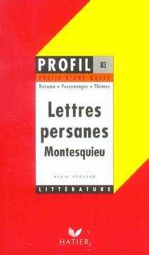 Lettres persanes, de montesquieu