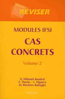 Modules IFSI - cas concrets t.2