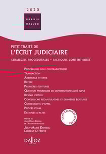 Petit traité de l'écrit judiciaire (édition 2025/2026)
