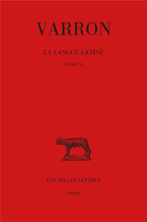 La langue latine Tome 5 : livre IX