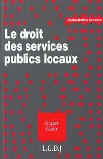 Le droit des services publics locaux